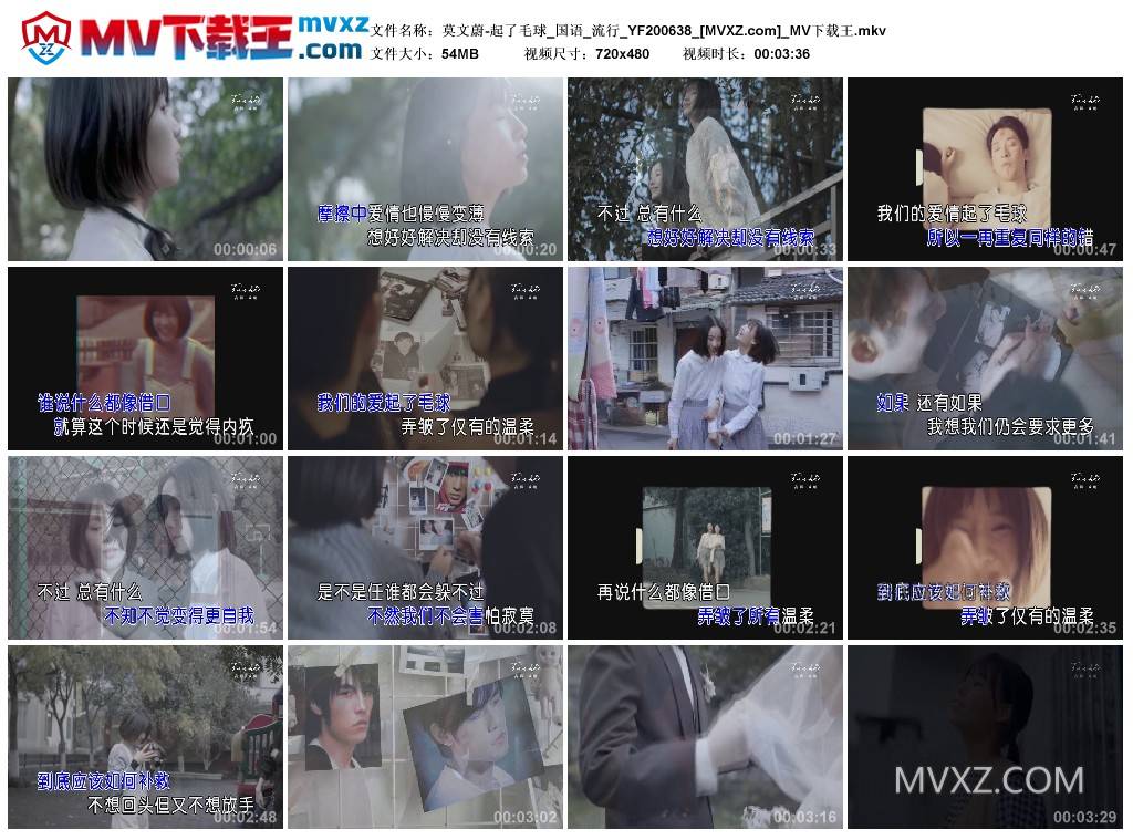 莫文蔚-起了毛球_国语_流行_YF200638